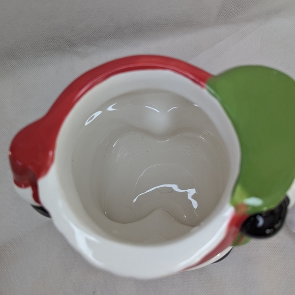 Jovial St. Nick Ceramic Cookie/Candy Jar 7.5 in - Picture 5 of 6